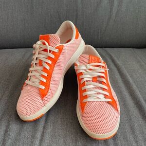 Cole Haan Orange and White Sneakers